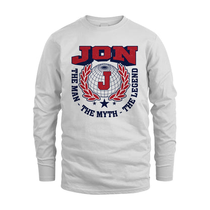 The Man The Myth The Legend Logo Shirt JON M1-30