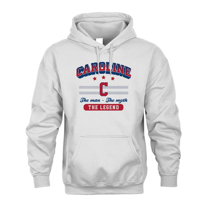 The Man The Myth The Legend With Your Name Shirt CAROLINE M1-35