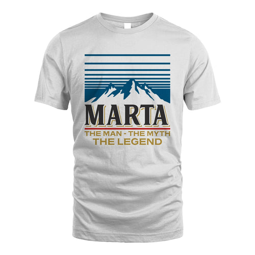 The Man The Myth The Legend Vintage Mountain Shirt MARTA M1-19