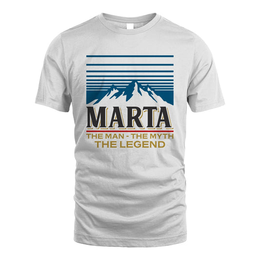 The Man The Myth The Legend Vintage Mountain Shirt MARTA M1-19