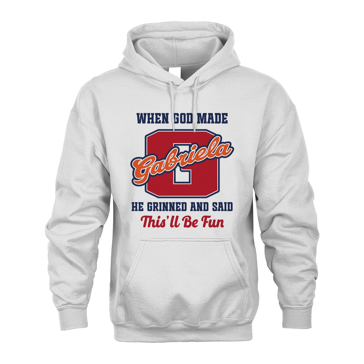 God Made Your Name Custom Shirt GABRIELA M1-16