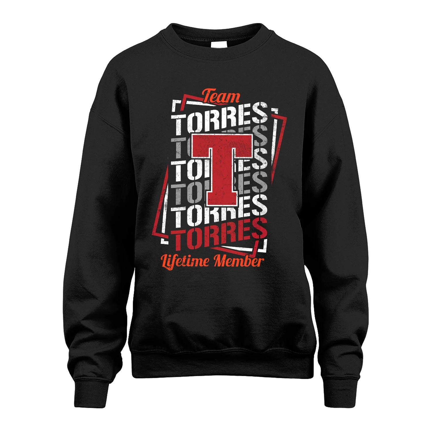 Team Your Name Lifetime Member Sporty Shirt TORRES M1-25
