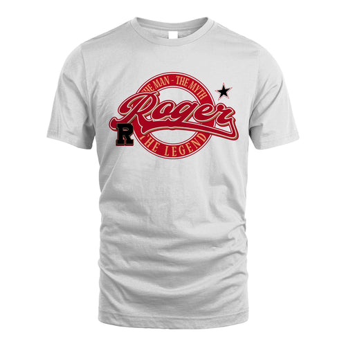 The Man The Myth The Legend Sporty Shirt ROGER M1-14