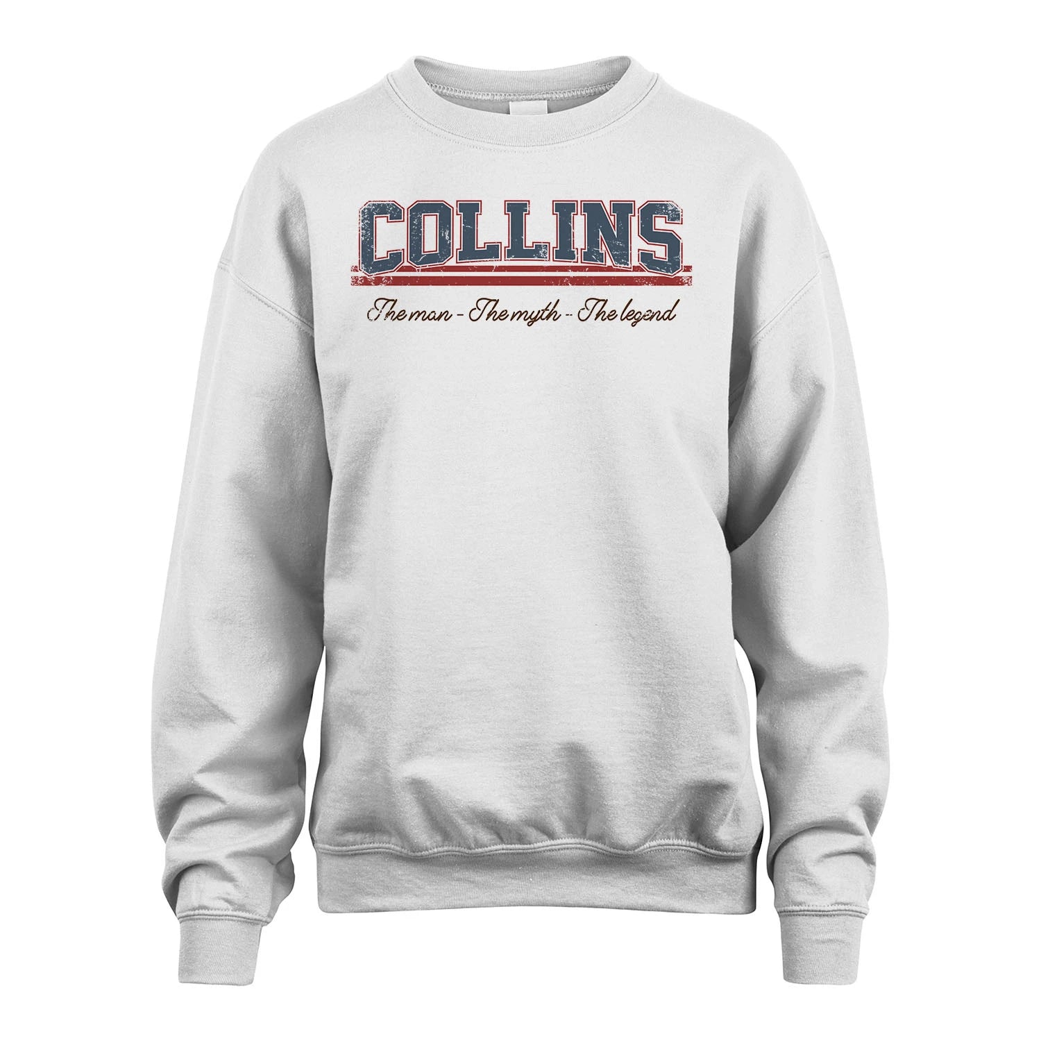 The Man The Myth The Legend Vintage Shirt COLLINS M1-6