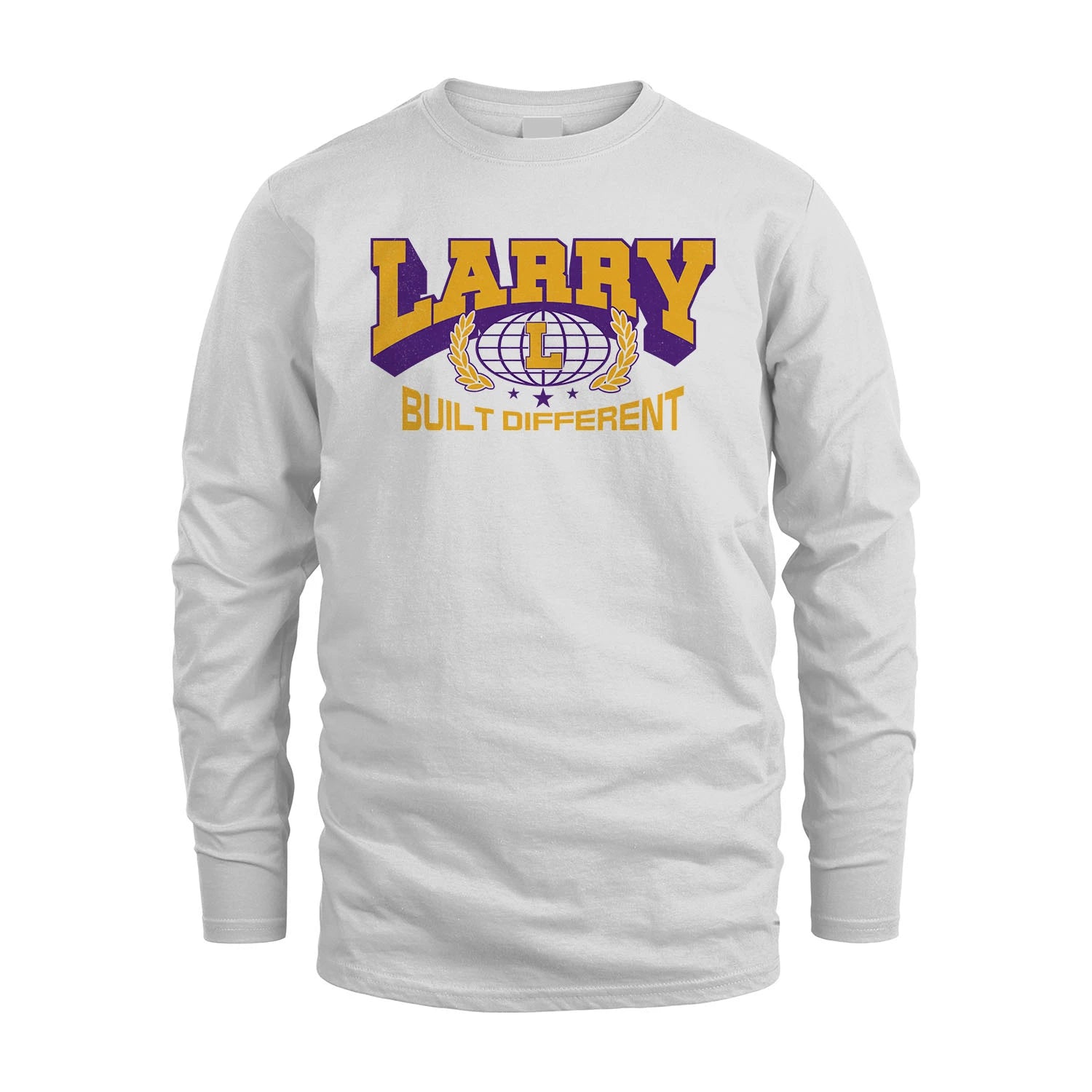 Your Name Built Different Sporty Shirt LARRY M1-32