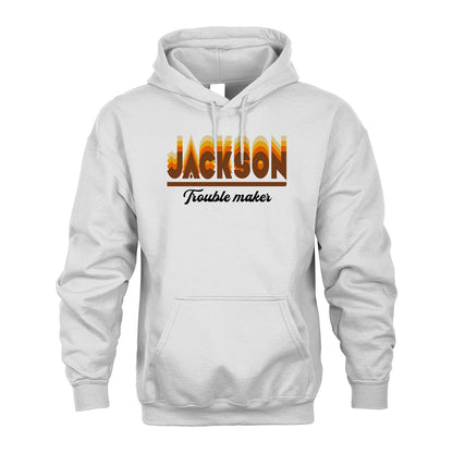 Your Name Trouble Maker Funny Shirt JACKSON M1-34