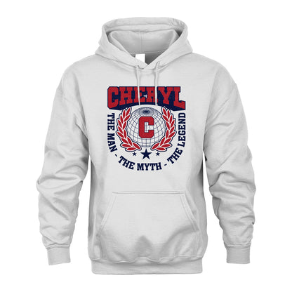 The Man The Myth The Legend Logo Shirt CHERYL M1-30