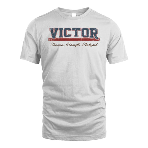 The Man The Myth The Legend Vintage Shirt VICTOR M1-6
