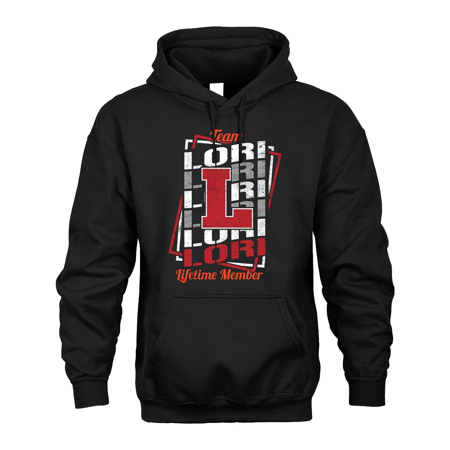 Team Your Name Lifetime Member Sporty Shirt LORI M1-25