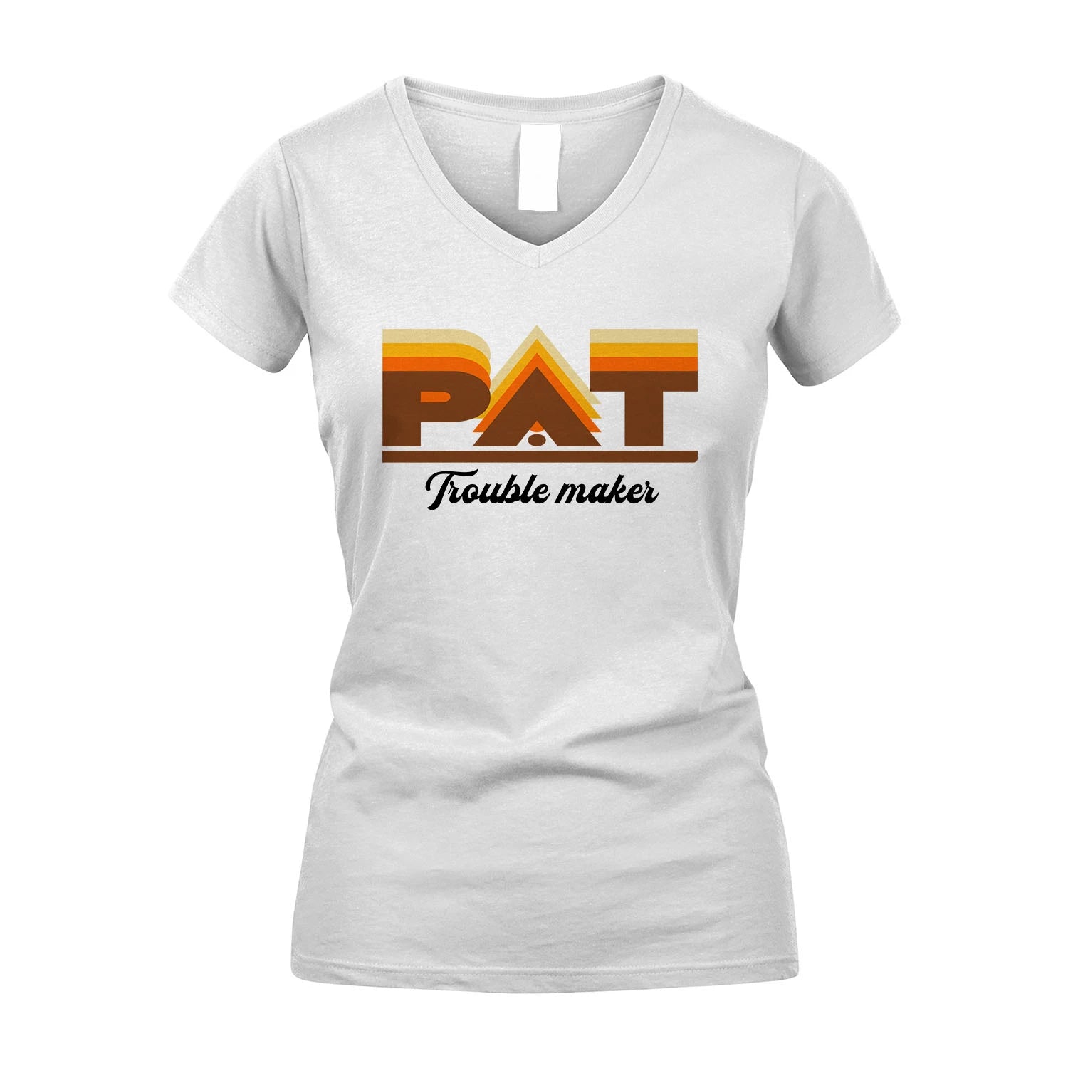 Your Name Trouble Maker Funny Shirt PAT M1-34
