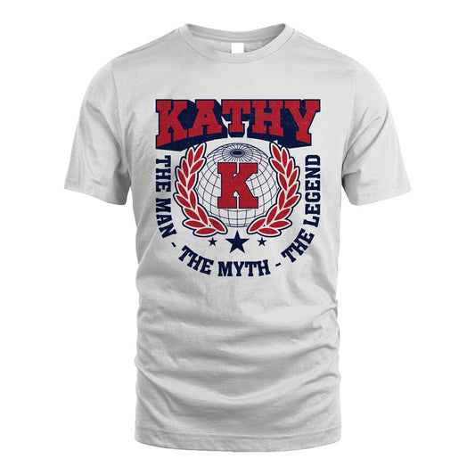 The Man The Myth The Legend Logo Shirt KATHY M1-30