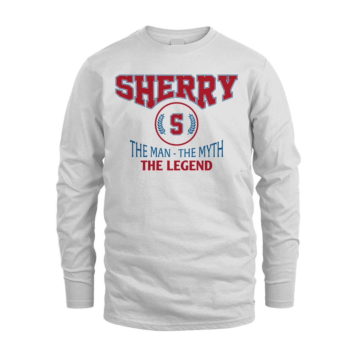 The Man The Myth The Legend Jet Style Shirt SHERRY M1-9