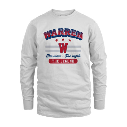 The Man The Myth The Legend With Your Name Shirt WARREN M1-35