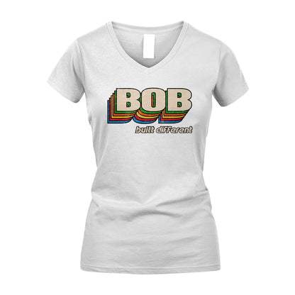 Your Name Built Different Retro Shirt BOB M1-26