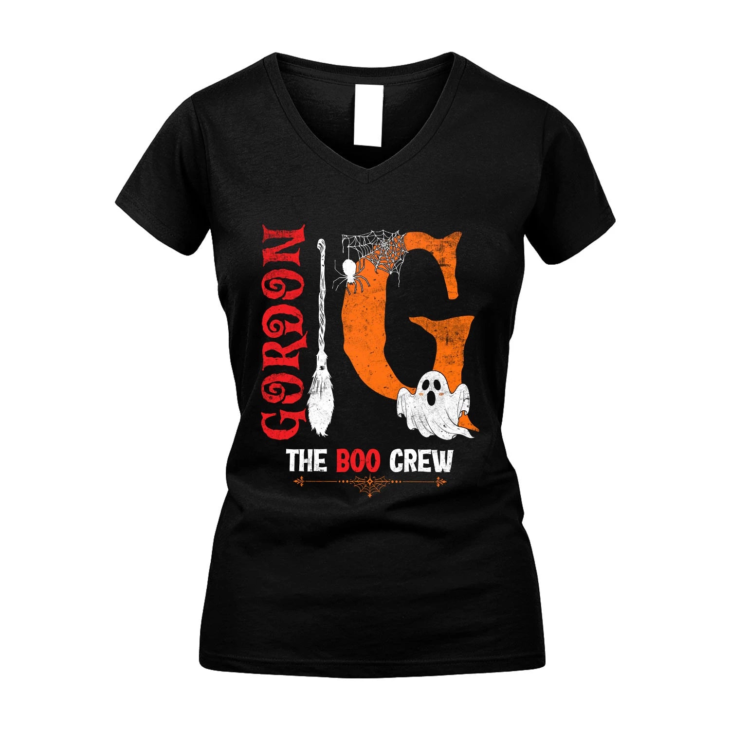 The Boo Crew Halloween With Your Name Shirt GORDON M1-23