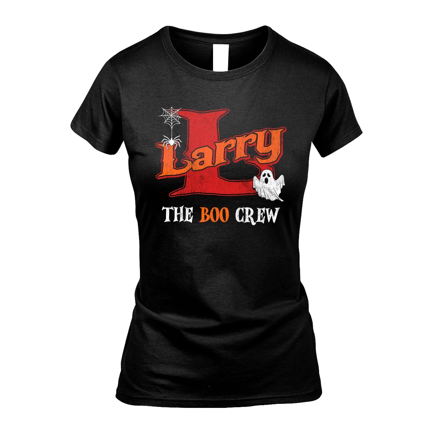 The Boo Crew Halloween Custom Name Shirt LARRY M1-22