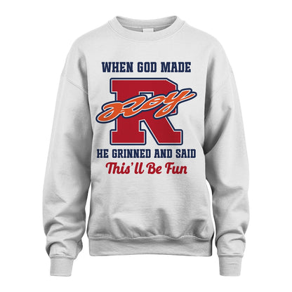 God Made Your Name Custom Shirt ROY M1-16
