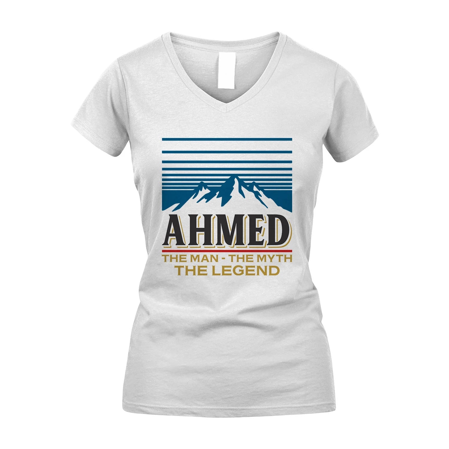 The Man The Myth The Legend Vintage Mountain Shirt AHMED M1-19