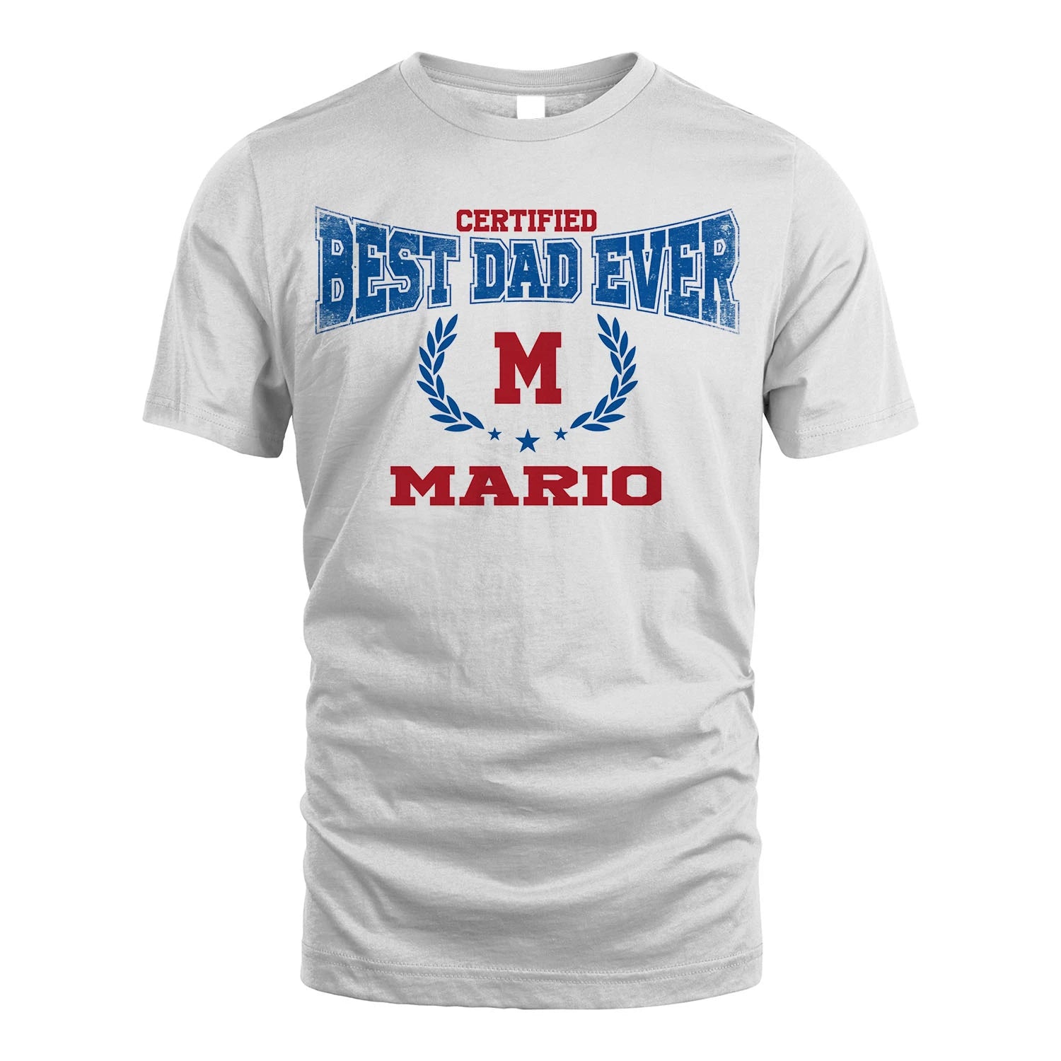 Certified Best Dad Ever Shirt MARIO M1-11