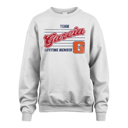 Team Your Name Lifetime Member Vintage Shirt GARCIA M1-24