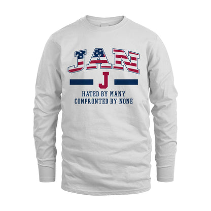Hated By Many Confronted By None America Shirt JAN M1-10