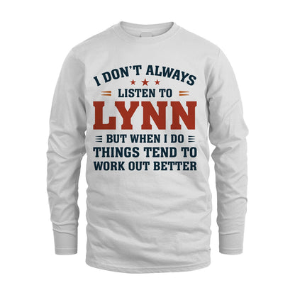I Don't Always Listen To... LYNN M1-2