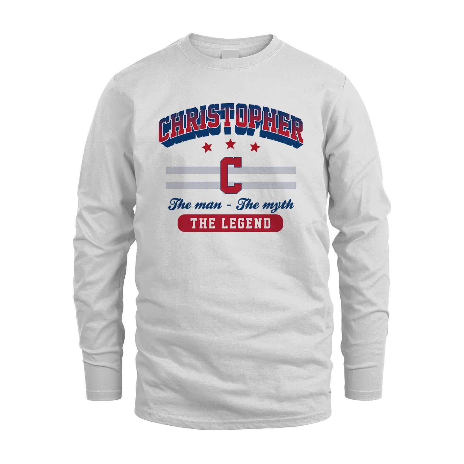 The Man The Myth The Legend With Your Name Shirt CHRISTOPHER M1-35