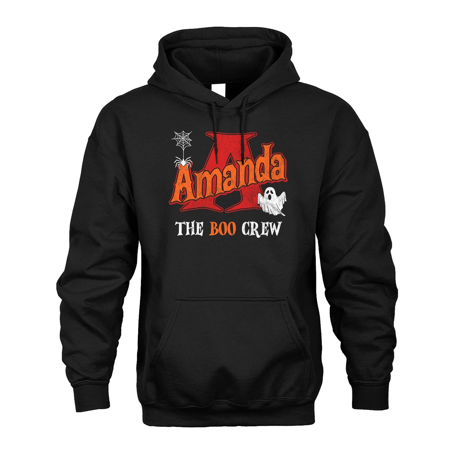 The Boo Crew Halloween Custom Name Shirt AMANDA M1-22