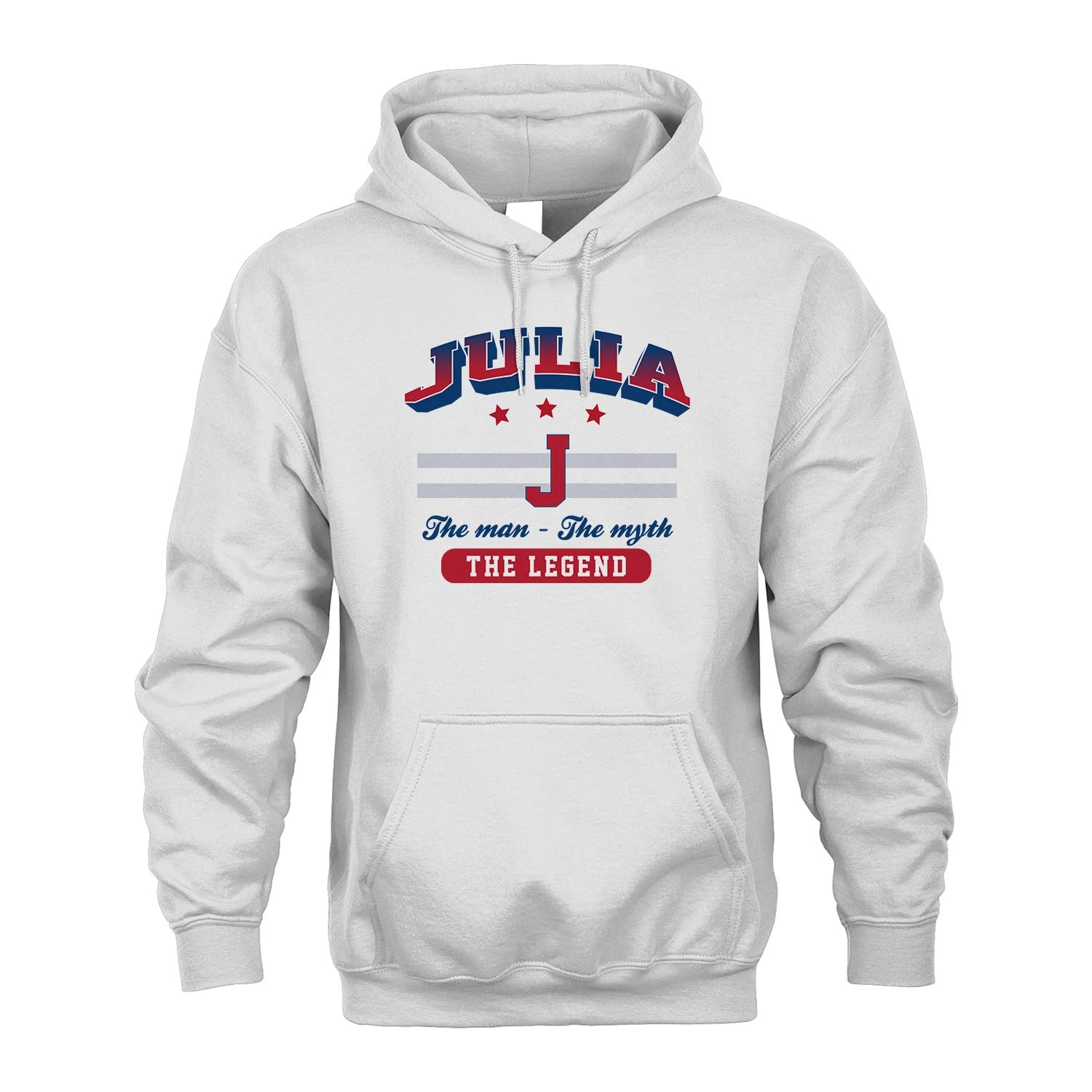 The Man The Myth The Legend With Your Name Shirt JULIA M1-35