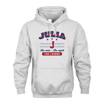 The Man The Myth The Legend With Your Name Shirt JULIA M1-35