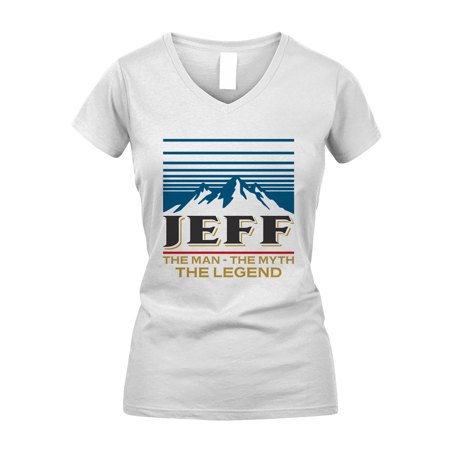 The Man The Myth The Legend Vintage Mountain Shirt JEFF M1-19