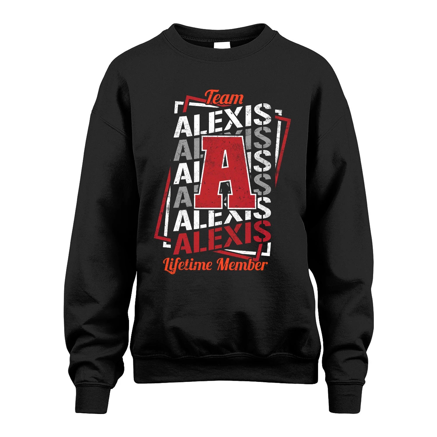 Team Your Name Lifetime Member Sporty Shirt ALEXIS M1-25