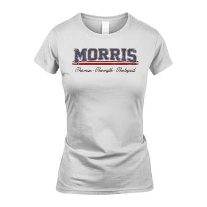 The Man The Myth The Legend Vintage Shirt MORRIS M1-6
