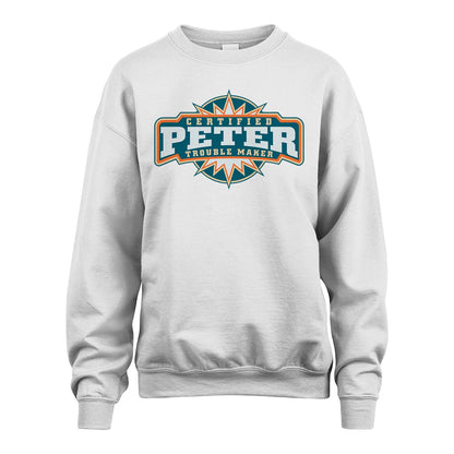 Certified Your Name Trouble Maker Shirt PETER M1-36