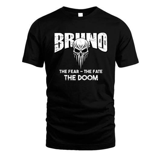 The Fear The Fate The Doom Skull Shirt BRUNO M1-39