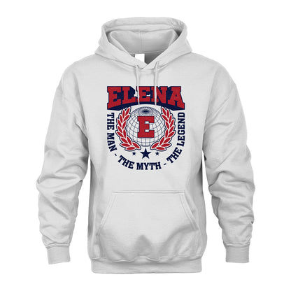 The Man The Myth The Legend Logo Shirt ELENA M1-30
