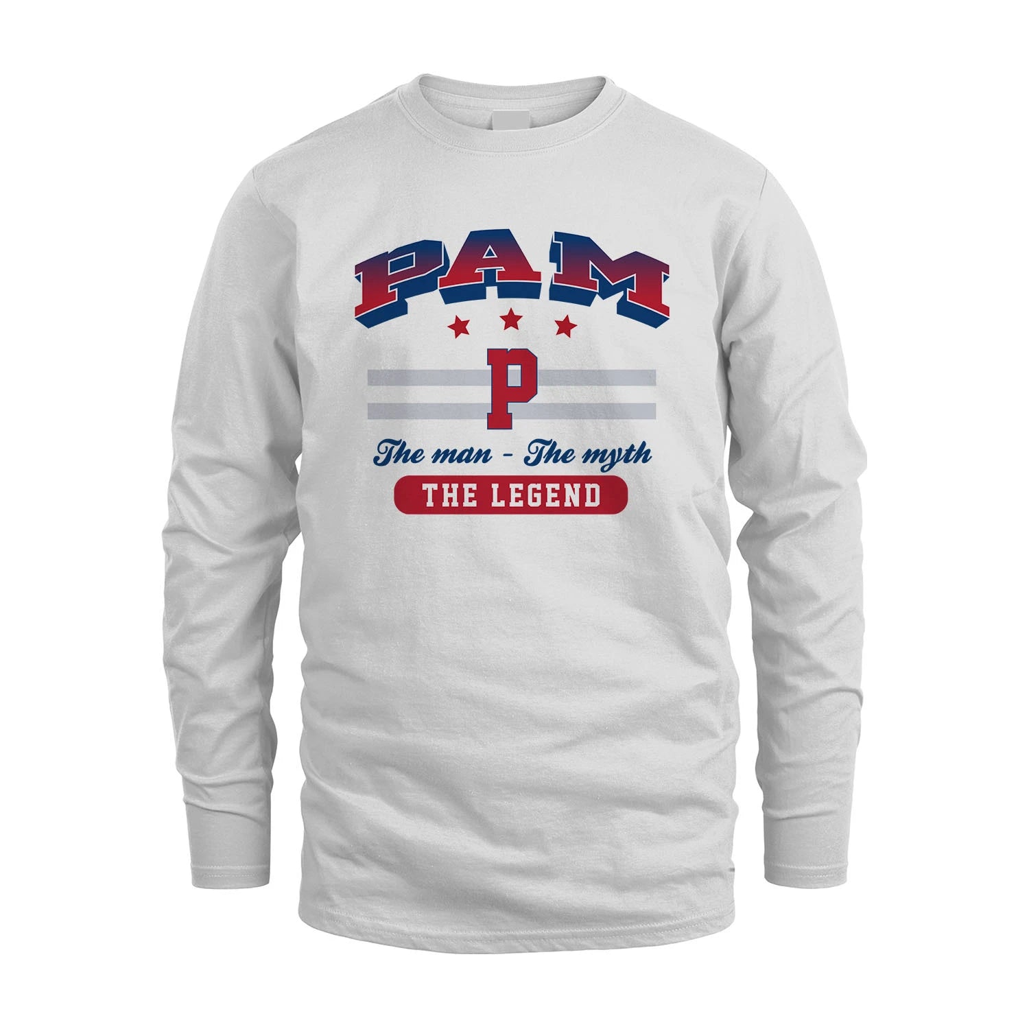 The Man The Myth The Legend With Your Name Shirt PAM M1-35
