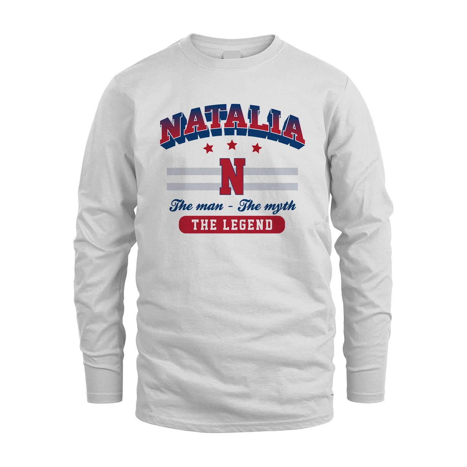 The Man The Myth The Legend With Your Name Shirt NATALIA M1-35