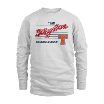 Team Your Name Lifetime Member Vintage Shirt TAYLOR M1-24