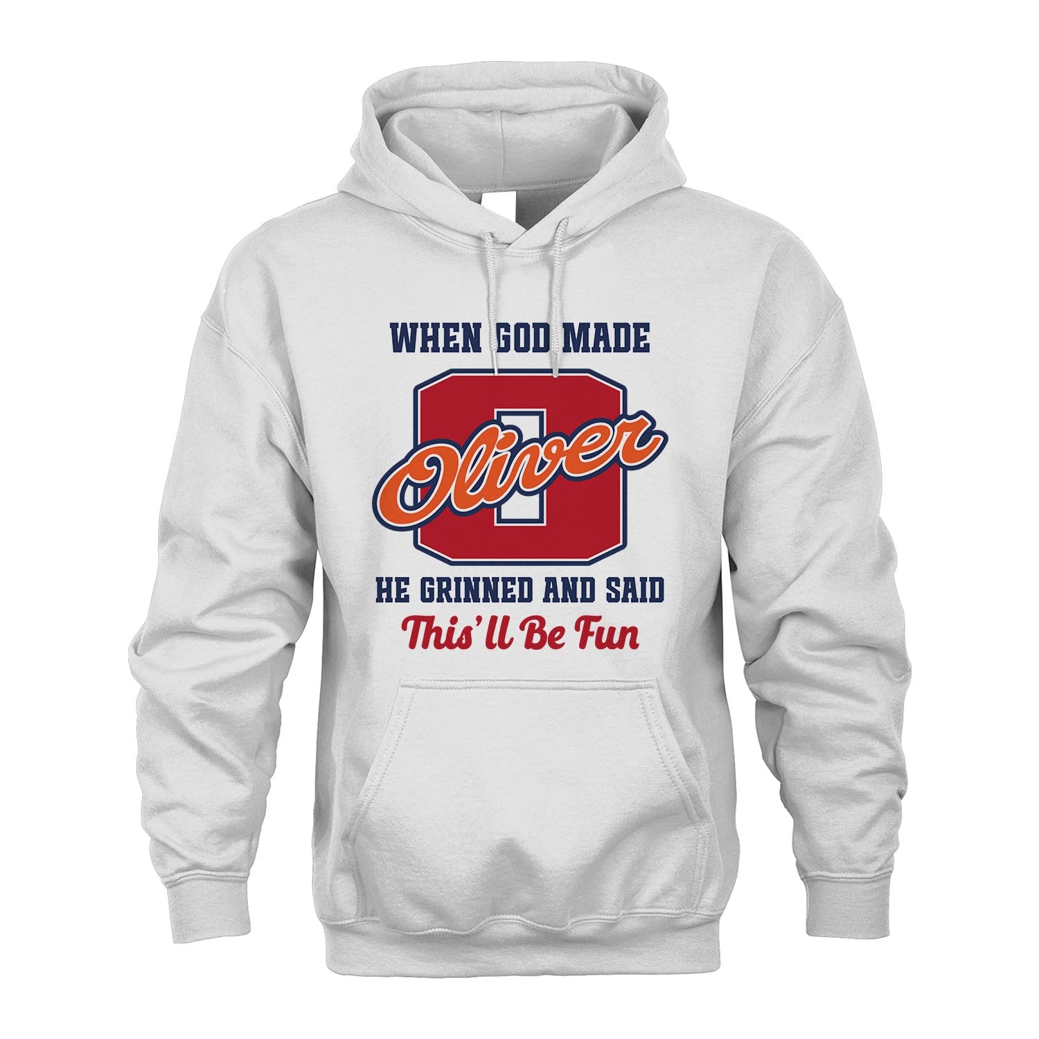 God Made Your Name Custom Shirt OLIVER M1-16