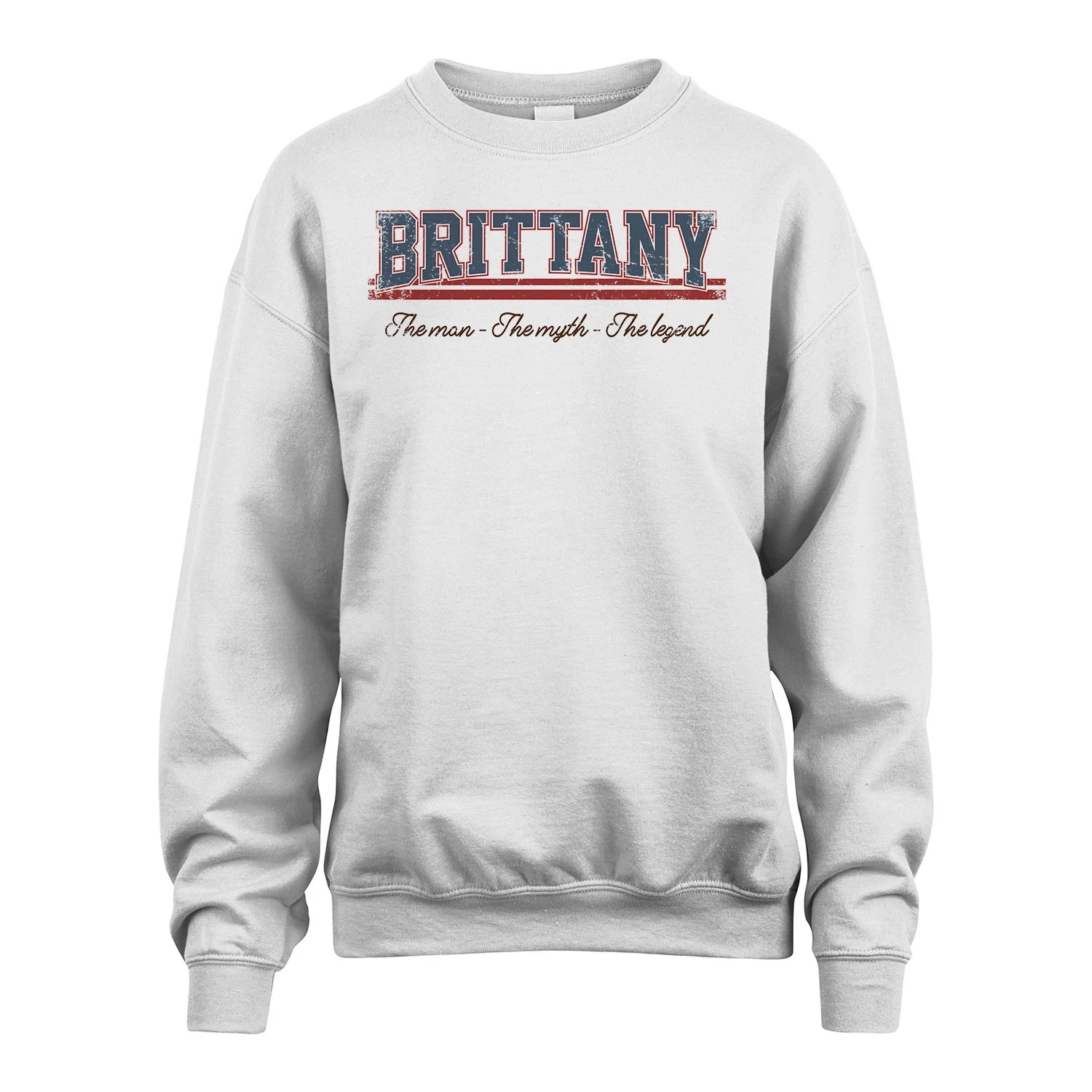 The Man The Myth The Legend Vintage Shirt BRITTANY M1-6