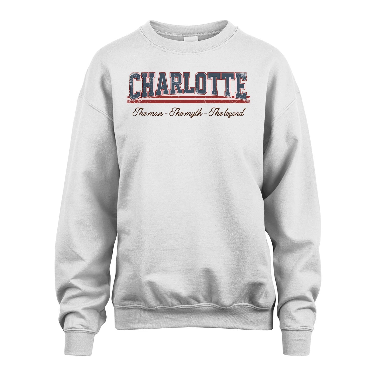 The Man The Myth The Legend Vintage Shirt CHARLOTTE M1-6