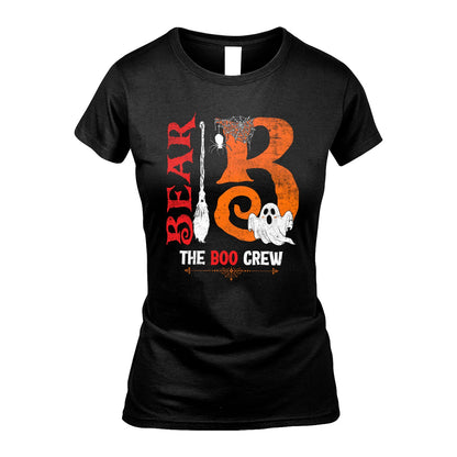 The Boo Crew Halloween With Your Name Shirt BEAR M1-23