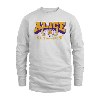 Your Name Built Different Sporty Shirt ALICE M1-32