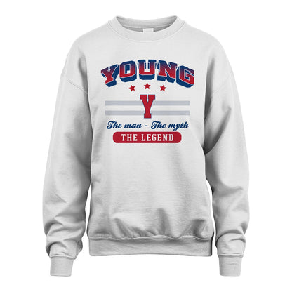 The Man The Myth The Legend With Your Name Shirt YOUNG M1-35