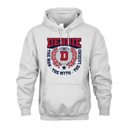The Man The Myth The Legend Logo Shirt DEBBIE M1-30