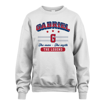 The Man The Myth The Legend With Your Name Shirt GABRIEL M1-35