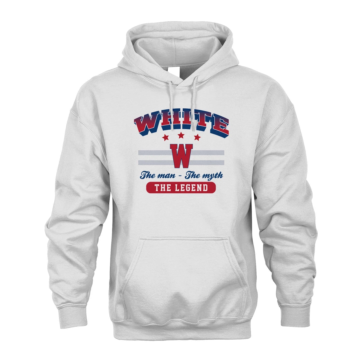 The Man The Myth The Legend With Your Name Shirt WHITE M1-35