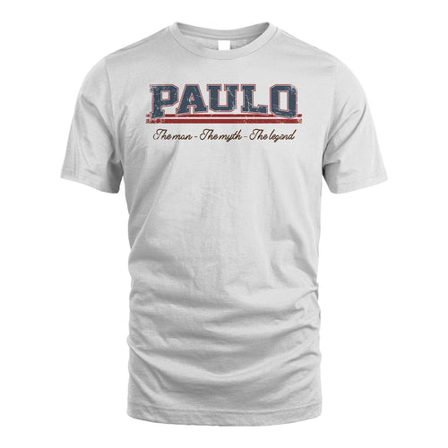 The Man The Myth The Legend Vintage Shirt PAULO M1-6