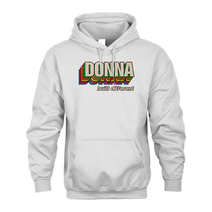 Your Name Built Different Retro Shirt DONNA M1-26